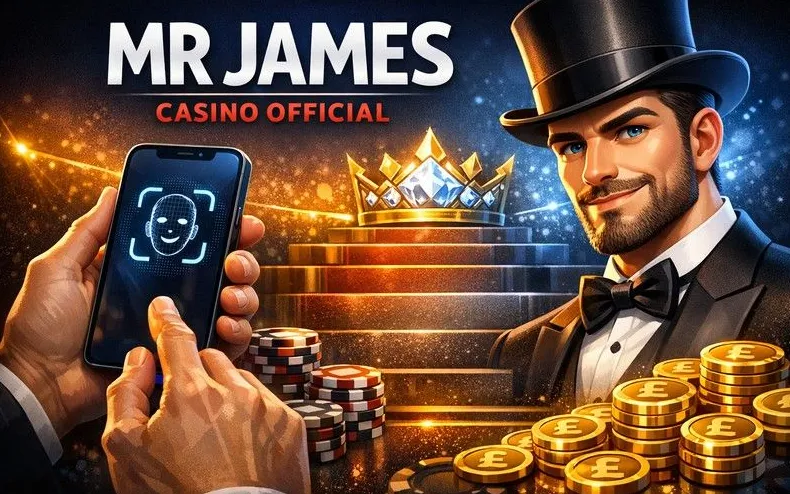 Mr James Casino sports betting section banner